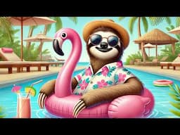 Sunlit Pools and Sleepy Smiles – Soft Jazz Instrumental Background Music for Calm Summer Vibes