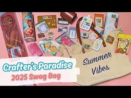 Crafter's Paradise 2025 Retreat Swag & Sponsor Spotlight (Small Shop Haul Style!)