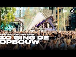 Zo wordt het Muziekfeest op het Plein op- en afgebouwd! 🤩