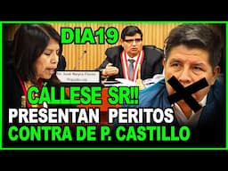 ESCÁNDALO! EMPIEZA AUDIENCIA CON CENSURA A P. CASTILLO JUICIO "FARSA" DIA19