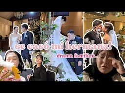 🌷 UN RATITO JUNTAS Ep. 2:  BODA LLUVIOSA DE MI HERMANA + estoy cansada de la toxicidad...☔️✨