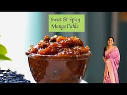 Sweet & Spicy Raw Mango Pickle | മധുരവും എരിവുമുള്ള  പച്ചമാങ്ങാ അച്ചാർ  | Biriyani Pickle