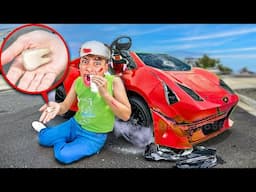 FERRAN CRASHED Ali's LAMBORGHINI..KNOCKED his TOOTH OUT (The Royalty Family)