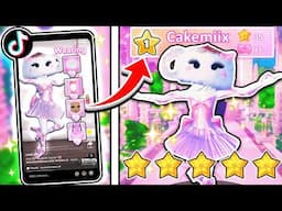 Testing *INSANE* Tiktok Outift Hacks in Dress to Impress!
