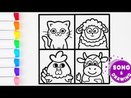 Amazing Farm Animal Coloring Fun for Everyone!