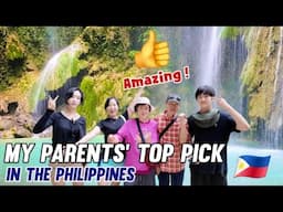 Koreans who saw the fantastic Philippine expose for the first time![Tumalog Falls]