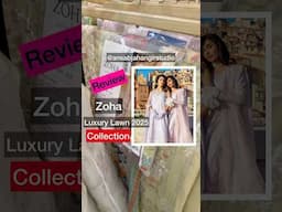 Ansab jahangir luxury lawn 2025 | lawn hatun reviews #ansabjahangir #lawn2025 #luxurylawn2025