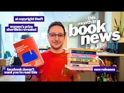 Explosive Facebook memoir, AI copyright theft, Women's Prize shortlists | BOOK NEWS 🗞️