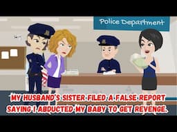 【AT】My Husband’s Sister Filed a False Report Saying I Abducted My Baby to Get Revenge.