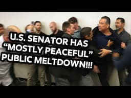 DERANGED SENATOR Claims He Was “MOSTLY PEACEFUL”