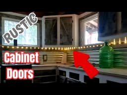 How I built my RUSTIC Kitchen Cabinet Doors