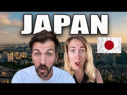 FIRST TIME In JAPAN 🇯🇵 Tokyo is NOT What We Expected...