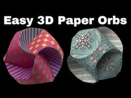 Simple 3D Orb Shape Ornaments