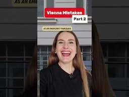 ‼️Vienna Mistakes I Made as a Local Guide – Rainy Weather Edition 🌧️  #traveltips #vienna #rainyday