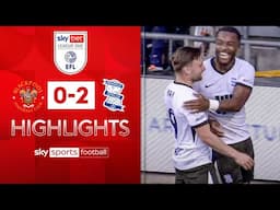 Birmingham set new EFL points record 📈 | Blackpool 0-2 Birmingham | League One highlights