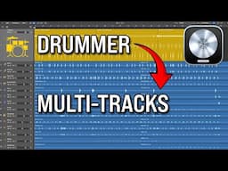 Export MULTITRACKS from Drummer or Drum Kit Designer (Logic Pro 11)