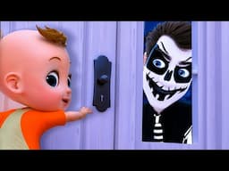 Knock Knock, Who's At The Door? | Safety Tips for Kids | Kids Songs & Nursery Rhymes | Baby Blue