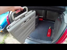 How to Remove and Fold the Shopping Cart with wheels of the Citroen Xsara Picasso?