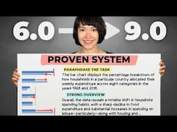 How to Get a Band 9 in IELTS Academic Writing Task 1 (Bar Chart)