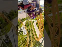 Stardust Racers - Epic Universe. Green or Yellow? 🟩🟨 #epicuniverse #stardustracers #rollercoaster