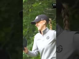 Missy hits a steep C2 putt for birdie!