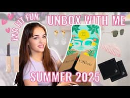 FabFitFun Summer 2025 Unboxing ♡ HOT GIRL SUMMER EDITION