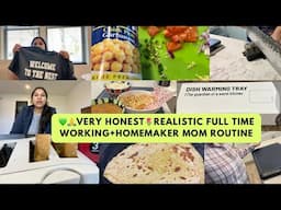 💚🙏VERYHONEST🌷REALISTIC FULL TIME WORKING+HomemakerMOM ROUTINE/YEUCO FOOD WARMING MAT REVIEWUNBOXING