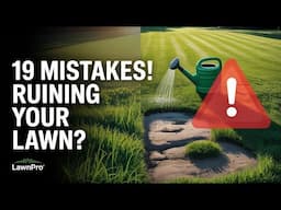 19 Things You Should NEVER Do to Your Lawn 🚫 (Lawn Care Mistakes to Avoid)