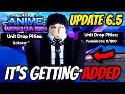 Anime Vanguards FINALLY Listened To The Community.. (Update 6.5)