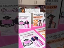 Graduation Newspaper Tutorial