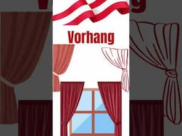 VORHANG in Austrian German #austria