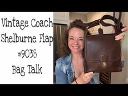 Vintage Coach Shelburne Flap #9038 Bag Talk