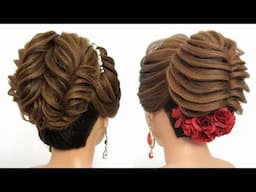 2 Bridal Updos. Amazing Wedding Hairstyles For Long Hair