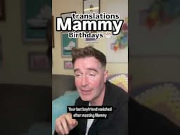 Irish Mothers On Birthdays #funnyshorts #funny #irish #mothers