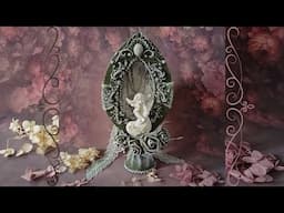 Angel Easter egg - vintage Easter egg - DIY