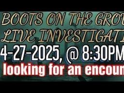 LOOKING FOR EVIDENCE LIVE !