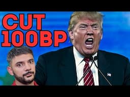 "CUT THE RATES 100BP"  - TRUMP PUTS PRESSURE ON POWELL