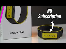 Amazfit Helio HYROX Strap // Training and Recovery Feedback WITHOUT The Subscription?