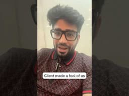 Client made fool of CA 😅 #castudents #caaspirants