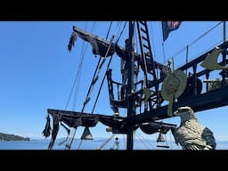 Pirate Ship Adventures in Corfu Greece on Sun Princess Cruise Europe Adventure