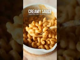 Protein & veggie packed creamy sauce!