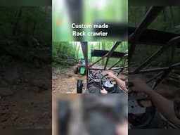 Rock Crawler Hits the Trails For the First Time  #shorts  #offroad #polaris #customfabrication