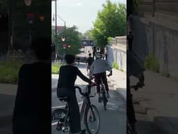 Cyclist Rush Hour in Montreal (Clark Street) #urbanism #bikecommute