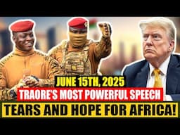A Must Listen! Traore’s EXPLOSIVE Message to All Burkinabe, Africans and the Diaspora.