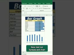Create Data Bar Graph In Excel @excelisfun @Excel_Tutorial @MSExcelClasses  #excel