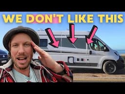 After Living in a Motorhome Full Time for 1 Month (this is what we Hate about it)