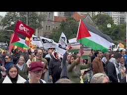 Demonstration in support of Palestine in Sao Paulo