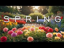 Relaxing Spring Ambience | Soothing Background Music for Calm & Focus