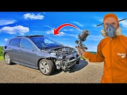 "GOEDKOOPSTE " SCHADE  VOLKSWAGEN GOLF 8 GTI MAKEN!| EP 7