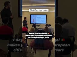 Only 7 Days In Portugal Gets You European Citizenship